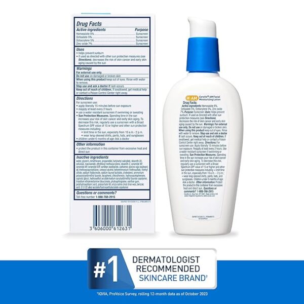 CeraVe AM Facial Moisturizing Lotion - Image 2